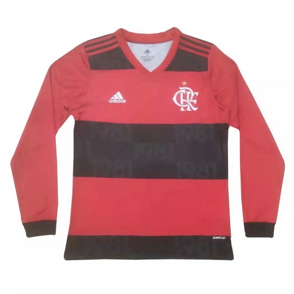 Authentic Camiseta Flamengo 1ª ML 2021-2022 Rojo